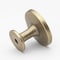 Gliderite Hardware 1-1/4 in. Antique Brass Round Ring Cabinet Knob, 5PK 80960-AB-5 - alternate 4